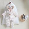 Macacão de bebê outono e inverno recém-nascido inverno espessado roupas para sair para meninos e meninas roupas de escalada de bebê uma geração de pelo