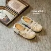 Nuevos Zapatos de Ballet con Lazo Retro Francés para Niños Otoño 2026