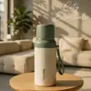 Taza aislada de acero inoxidable 316 para niñas, alto valor estético, taza de agua portátil para el hogar, multipropósito, taza para estudiantes de gran capacidad
