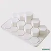 Módulo Caja Misteriosa DIY Cuadrado Hexagonal Soporte de Exhibición Grande Caja de Almacenamiento de Adornos de Muñecas Base de Bloques de Construcción