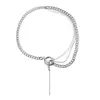 Collar de Apilamiento de Perlas de Imitación con Cuentas de Moda Transfronterizo Europeo y Americano para Mujer Ins Lujo Accesible Collar Corto de Invierno
