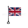 Bandera para manillar de bicicleta de montaña, Bandera de bicicleta del Reino Unido, Bandera para manillar de Inglaterra, Bandera de ciclismo de Gales