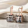 Brincos europeus e americanos transfronteiriços mais vendidos com design vazado esculpido, brincos cravejados com zircônia, brincos da moda trendy estilo ins, atacado do fabricante