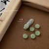 Joias para Nail Art Celebridade da Internet Explosões Tai Chi Jade Cadeado da Paz Bambu de Alta Qualidade Novo Estilo Chinês Joias Estéreo para Unhas