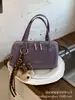 Bolso de Mano Pequeño Exquisito y Moderno para Mujer, Nuevo Bolso Tipo Bowling de Nicho 2026 con Acabado de Alta Gama, Bolso Cruzado tipo Almohada