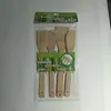Espátula de Bambu para Panelas Antiaderentes, Espátula de Cozinha, Colher de Arroz, Espátula de Bambu Não Pintada, Conjunto de Espátulas de Bambu com Cabo Longo, Utensílios de Cozinha