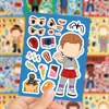 8 Piezas de Series de TV Americanas Transfronterizas Stranger Things Graffiti Rompecabezas Cambia-Cara Juego DIY Interactivo Padres e Hijos Pegatinas Decorativas Impermeables