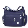 Bolsos para Mujer de Gran Capacidad Tela Oxford Lona Multicapa Versátil Bolso de Hombro Único Bolso Nuevo para Dama Casual Bolso Cruzado para Mamá