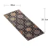 Alfombrilla de té gruesa de tres piezas estilo chino, doble cara, alfombrilla aislante del calor de lujo de alta gama para mesa de té, accesorios para ceremonia del té, camino de mesa de tela para el hogar