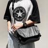 Bolsa Transversal Explosiva do TikTok Bolsa de Ombro Masculina Transfronteiriça Bolsa Mensageiro Fashion Bolsa de Lona Casual Bolsa Masculina de Oxford