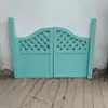 Portão de Madeira Anticorrosivo, Portão de Cerca de Madeira para Pátio, Portão de Madeira para Jardim, Portão de Meia Altura, Portão de Escola, Portão de Cerca, Portão de Palito com Abertura Simples/Dupla