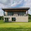 Casas de Aço Leve, Casas Ecológicas e Econômicas em Energia, Estruturas de Casa com Estrutura de Aço Tipo Dragão de Aço Leve com Água e Eletricidade, Jardins de Inverno Finamente Decorados
