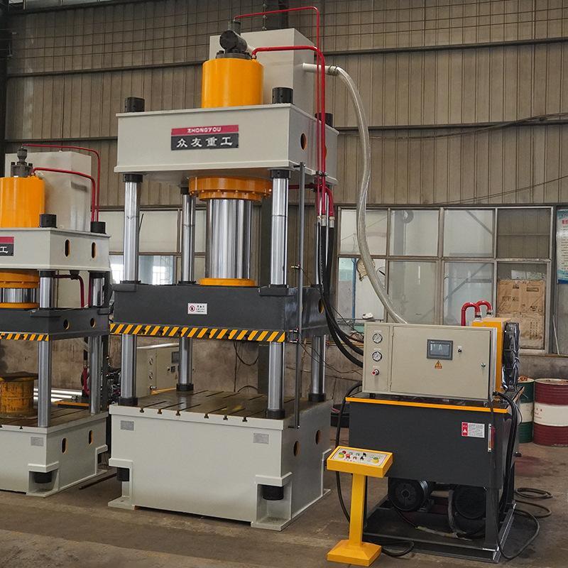 500T三梁四柱1104760带PLC触摸屏风冷 众友（4）