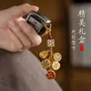 Novo chaveiro pingente estilo chinês, pingente de celular, acessório de bolsa, joia criativa cultural tradicional de alta qualidade chinesa, ornamento para pendurar de nicho
