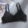 Roupa íntima confortável sem costura para meninas em fase de desenvolvimento, estudantes do ensino médio, seios pequenos, com bojo push-up, sem aro, estilo fino