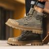 202 0,4 bilhão Botas Martin Árvore Mori Novas Diárias Sapatos Masculinos Gobang Sapatos de Plataforma Casuais para Exterior Botas Amarelas Masculinas