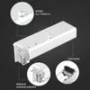 Accesorios para Rieles de Puertas Correderas para Gabinetes de TV Exteriores, Conexión de Puertas Dobles Riel Deslizante de Aleación de Aluminio Riel Guía