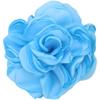 8CM Flores de cetim queimadas artesanais DIY Meninas Camélia Enfeites de cabelo Cocar Flor Corsage Sapatos Decoração de flores Acessórios