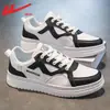 Zapatillas para hombre Warrior 2026 nuevas de primavera/verano, versátiles y de moda, color blanco, malla transpirable, zapatos casuales