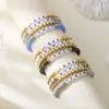 Pulsera de Moda Elástica Multicapa con Letras Acrílicas, Arcilla Blanda y Abalorios, Transfronteriza Europea y Americana, Superventas de Concierto