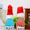 Fuente de Compras Transfronteriza Árbol de Navidad Decoración de Mesa Navideña Sombrero Pequeño Juego de Cuchillos Botella de Vino Mini Caja de Regalo Hogar