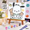 20*20 Desenho Animado Pintura a Óleo Digital DIY Colorir Pintura Decorativa Genshin Flor Pintura a Óleo Pintura a Óleo Digital Infantil Atacado