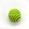 8*10*12*14mm pelota juguete pelota material eva en stock al por mayor amarillo negro morado negro doble color