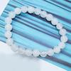 Pulseira de Pedra Ágata Olho de Tigre Cristal Natural 8mm Fashion Simples Círculo Único Contas Redondas Joia Transfronteiriça Pulseira de Obsidiana