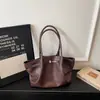 Bolso vintage de gran capacidad para debajo del brazo para mujer, nuevo bolso de hombro plisado tipo nube de moda 2026, bolso tote casual para el día a día
