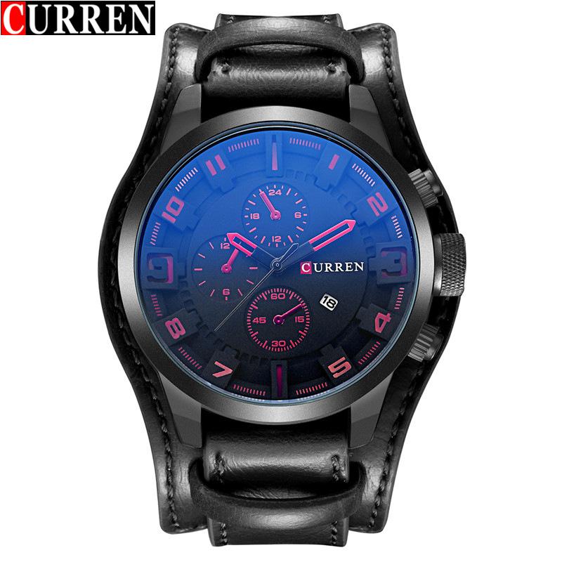 CURREN-Men-Sports-Quartz-Watch