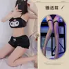 Outono e Inverno Pelúcia Gato Lingerie Sexy Puro Desejo Fofo Desenho Animado Bidimensional Novo Sexy Macio Cera Menina Pijama