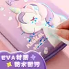 Estuche para Lápices de Unicornio Tridimensional 3D, Caja de Papelería de Aspecto Elevado, Estuche Multifuncional de Gran Capacidad para Estudiantes de Primaria Venta al por Mayor Transfronteriza