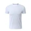 Sudadera de Secado Rápido Ropa de Trabajo Logo Personalizado Actividad Corporativa DIY Ropa Cuello Redondo Transpirable Camiseta de Manga Corta para Maratón