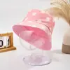 Sombrero de Pescador de Estilo Fresco de Doble Cara para Mujer, Sombrero de Sol Estilo Japonés, Versión Coreana Floral Artística, Nuevo Sombrero de Verano Impreso para Exteriores