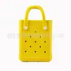 Bolsa de Playa Eva, Bolsa de Gelatina Colorida, Diseño Ligero, Minibolso DIY, Versátil y de Moda para Compras y Viajes Diarios