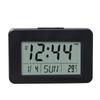 Reloj Digital LCD al por Mayor Luz Nocturna Retroiluminada Termómetro Estudiante Mesita de Noche Alarma Snooze Reloj Digital Inteligente