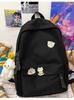 Mochila escolar para mujer, estilo coreano, estilo Harajuku Ulzzang, gran capacidad, estilo Ins, para chicas lindas, para estudiantes de secundaria y preparatoria.