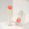 Botella dispensadora de brillo de labios, Botella redonda de brillo de labios con cepillo grande, Tubo de brillo de labios vacío, Material de empaque de maquillaje, Capacidad 5.3ml