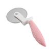 Cuchillo de cocina de acero inoxidable para panqueques, mango de plástico, para pizza, pastel, herramienta doméstica para hornear panqueques.