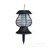 Lâmpada Solar Redonda Mata-Mosquitos, Lâmpada Repelente de Mosquitos, Armadilha LED para Pátio Externo e Lâmpada Mata-Mosquitos, Lâmpada de Jardim, Lâmpada de Paisagem de Chama