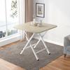 Mesa plegable para el hogar, mesa de comedor sencilla para alquiler de casas, mesa pequeña plegable para dormitorios de estudiantes, mesa cuadrada sencilla