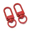 Hebilla de Puerta de Aleación Pintada de 32 mm Llavero de Color Caramelo Colgante de Muñeca DIY Cadena para Teléfono Móvil Accesorios de Joyería para Equipaje