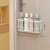 Estante de almacenamiento magnético para entrada y pasillo, almacenamiento detrás de la puerta, perchero para paraguas, perchero para abrigos, gancho para llaves y bolsas, colgador de pared para pantuflas