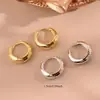 Pendientes Geométricos Nuevos de Moda Transfronterizos Europeos y Americanos para Mujer Ovalados Simples y Elegantes Adecuados para el Uso Diario o Fiestas