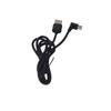 Codo en Ángulo Recto TYPEC Negro 1 m Cable de Carga de 2A Codo en Ángulo Recto USB Ángulo Recto 90 Grados Cable de Carga TYPEC