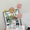 Materiais de Flores Artificiais Cor-de-Rosa para Decoração de Salão de Cerimônia de Casamento, Arranjos de Flores no Chão para Arco, Arranjos de Flores de Cabeceira para Quarto de Casamento, Hortênsias, Rosas
