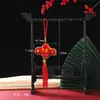 Estilo Chinês Peixe Auspicioso Decoração Pendente Festiva para o Ano Novo Tassel Bordado Sachê Em Estoque Viagens Seguras Decoração Pendente para Carro