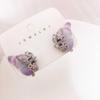 Aretes de Mariposa para Mujer, Diseño de Nicho, Aretes de Alta Gama, Lujo Ligero, Aretes Populares, Versátil Venta al por Mayor Japonesa y Coreana