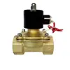 Fabricantes fornecem diretamente válvula solenoide de ação direta duas posições duas vias 2W-320-32 válvula de água