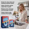 Limpiador de desagües Jakehoe para tuberías de cocina y baño, elimina obstrucciones de cabello y grasa, limpia y desodoriza